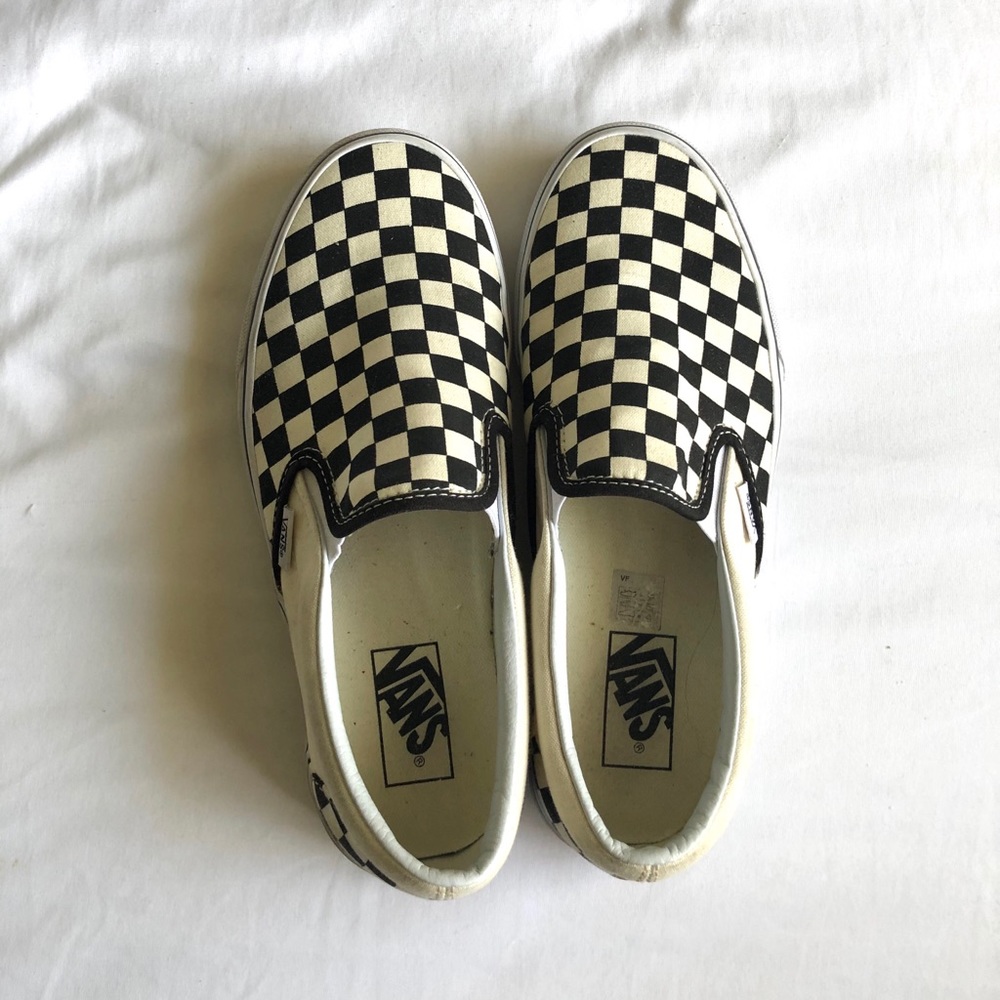 Checkered Vans